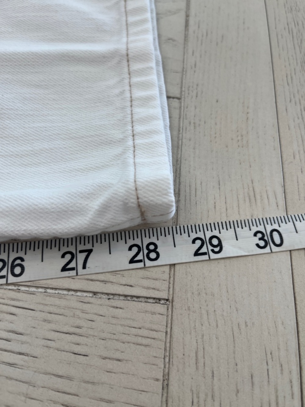 J. Jill Off White Women's Straight-Leg Jeans - Picture 7 of 7